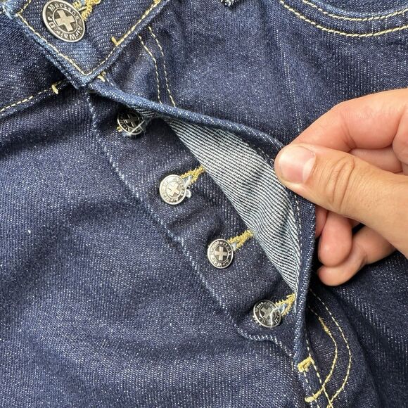 Dr Marten Air Wair Relaxed Fit Jeans Men’s 36x32 Dark Wash Blue Denim‎ Pants - Picture 10 of 16